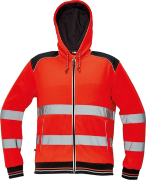 Obrázok z KNOXFIELD HI-VIS Reflexná mikina - červená