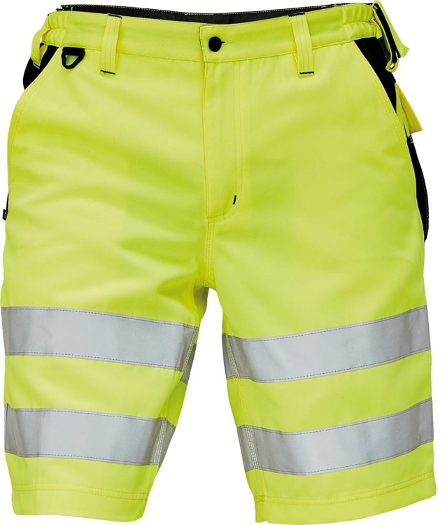 Obrázok z KNOXFIELD HI-VIS Reflexné pracovné šortky - žlté