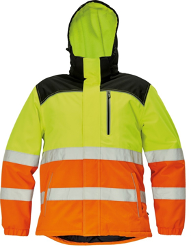 Obrázok z KNOXFIELD HI-VIS Reflexná bunda žltá / oranžová - zimná