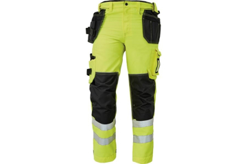 Obrázok z KNOXFIELD HI-VIS 310 FL Reflexné nohavice do pása - žlté