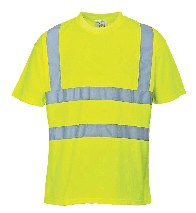 Obrázok z Portwest S478 HI-VIS Reflexné tričko žlté