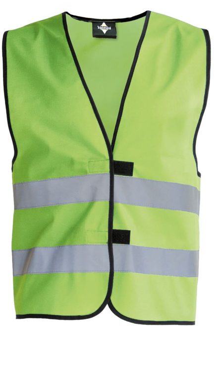 Obrázok z Korntex KW02 Reflexná vesta detská lime green