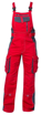 Obrázok z ARDON®VISION  Pracovné nohavice s trakmi červené  predĺženej