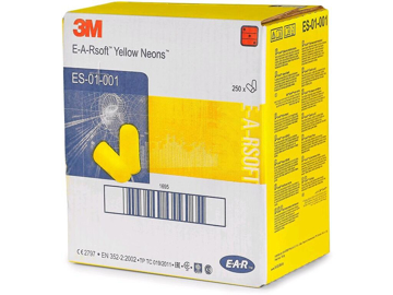 Obrázok z 3M E-A-R SOFT NEON Jednorazové zátkové chrániče sluchu 250 párů