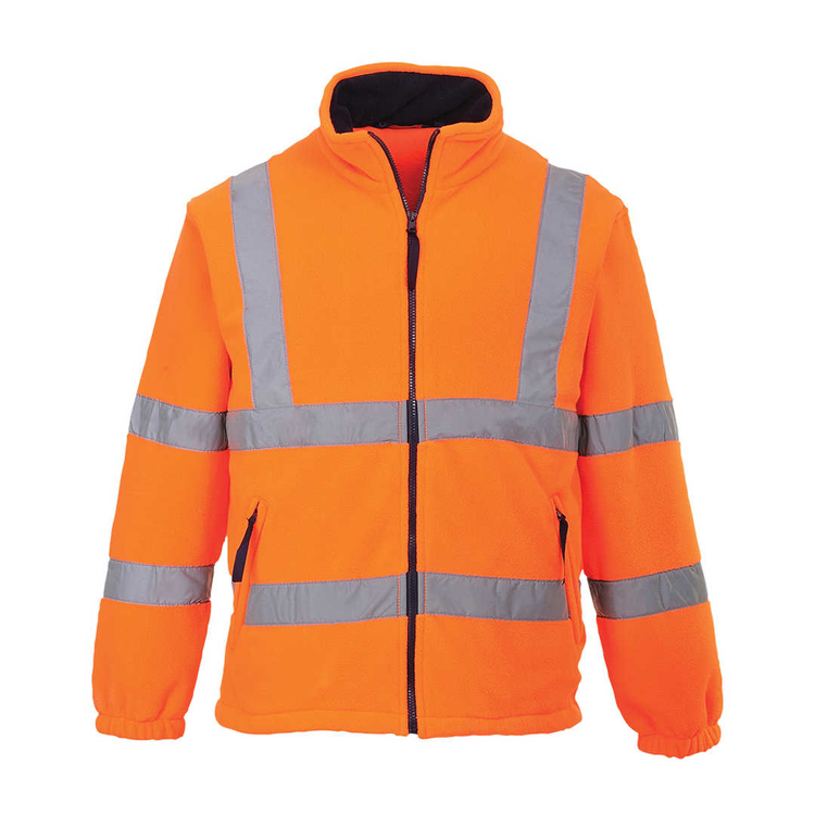 Obrázok z Portwest F300 HiVis fleece s podšívkou zo sieťoviny oranžová