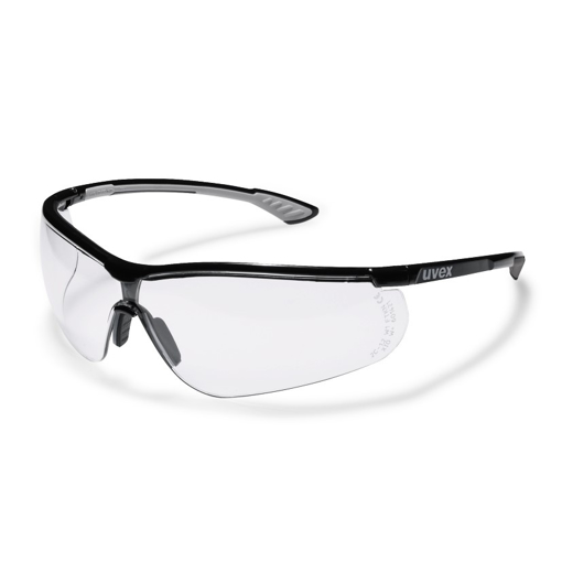 Obrázok z Uvex SPORTSTYLE Ochranné okuliare straničkové čierno/šedá