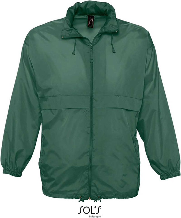 Obrázok z SOL'S Surf Unisex vetrovka forest green