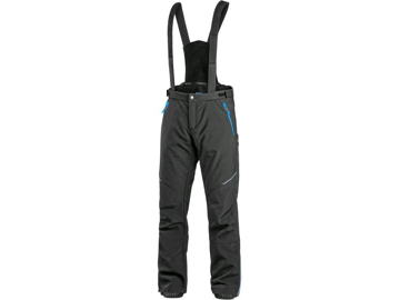 Obrázok z CXS TRENTON Zimné softshellové nohavice čierno-modré