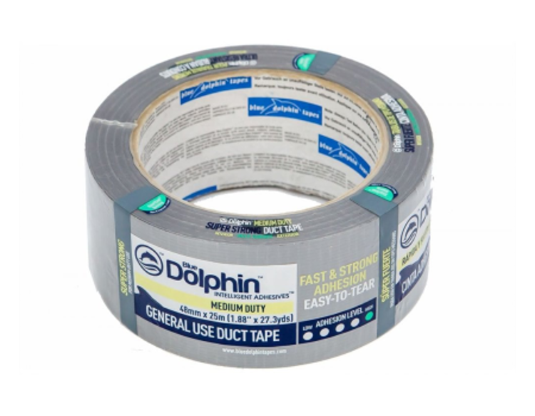 Obrázok z DOLPHIN Duct Tape Univerzálna lepiaca textilná páska 25 m