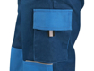 Obrázok z CXS LUXY JOSEF Pracovné nohavice do pása modro/modré