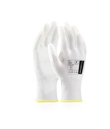 Obrázok z ARDONSAFETY/XC7e WHITE Pracovné rukavice 12 párov