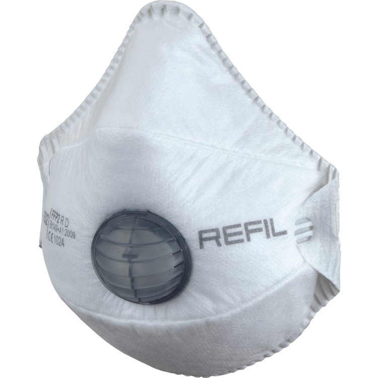 Obrázok z REFIL 1032 Respirátor FFP2 tvarovaný s ventilom 5 ks