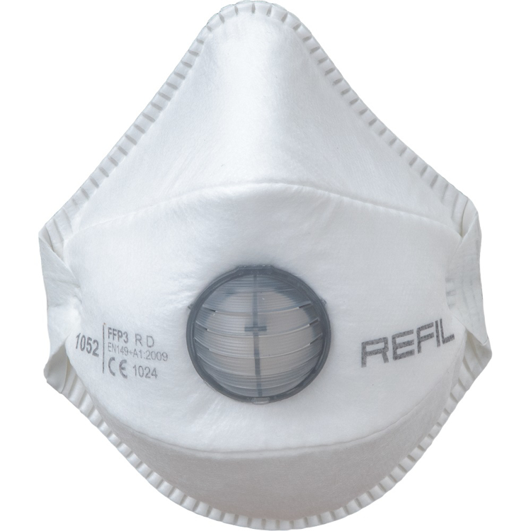 Obrázok z REFIL 1052 Respirátor FFP3 tvarovaný s ventilom 5 ks