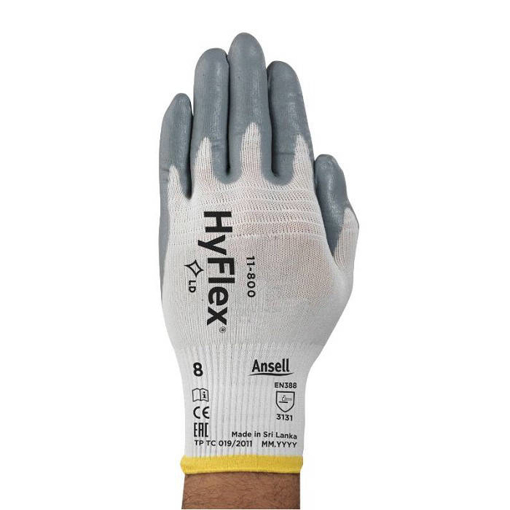 Obrázok z Ansell 11-800 HyFlex Foam Pracovné rukavice 12 párov