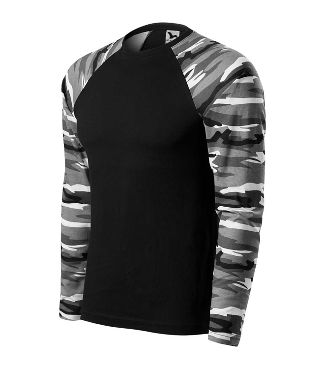 Obrázok z MALFINI 166 Camouflage LS Tričko unisex