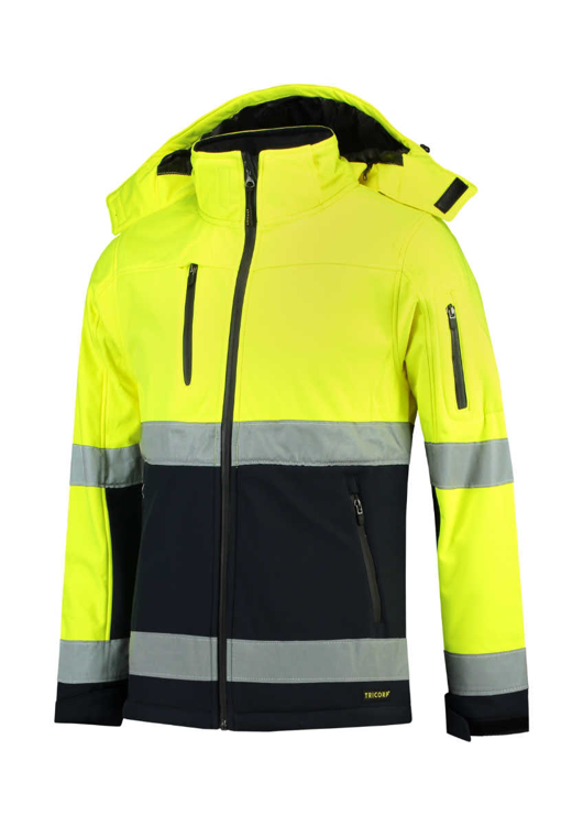 Obrázok z TRICORP T52 Bi-color EN ISO 20471 Softshell Softshellová bunda unisex